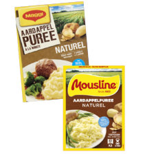 Alle Mousline aardappelpuree